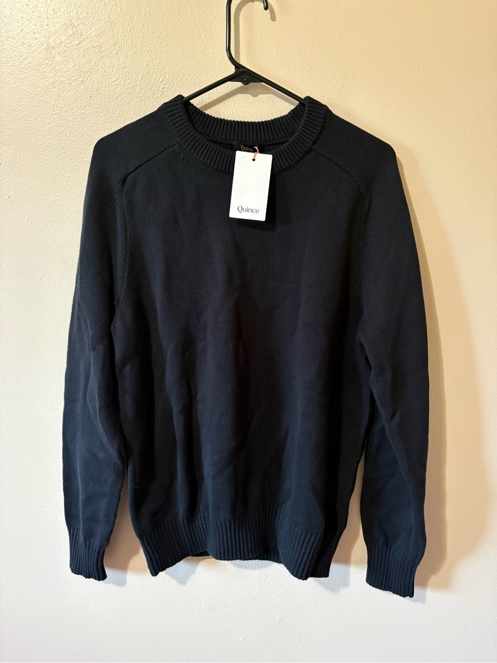 Quince 100% Organic Cotton Crewneck Sweater Mens size Medium NWT!!!